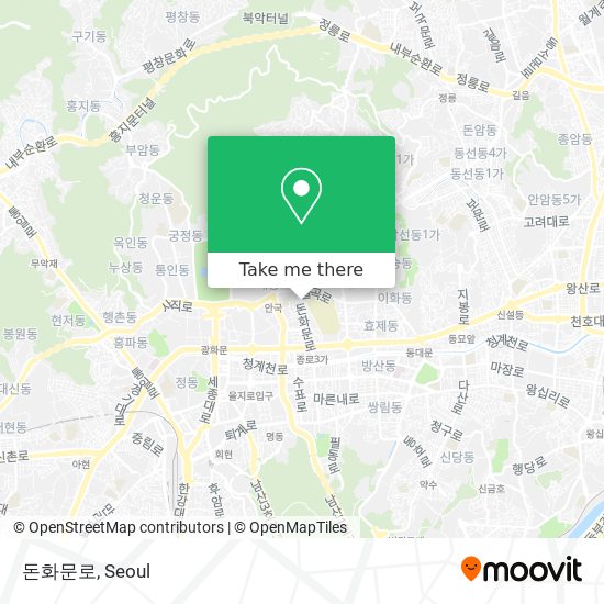 돈화문로 map