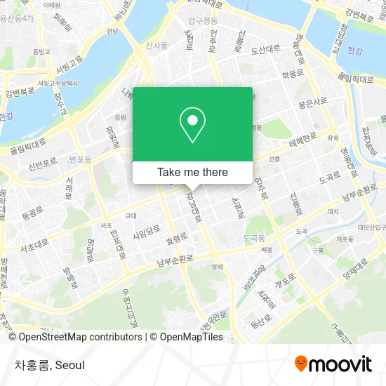 차홍룸 map