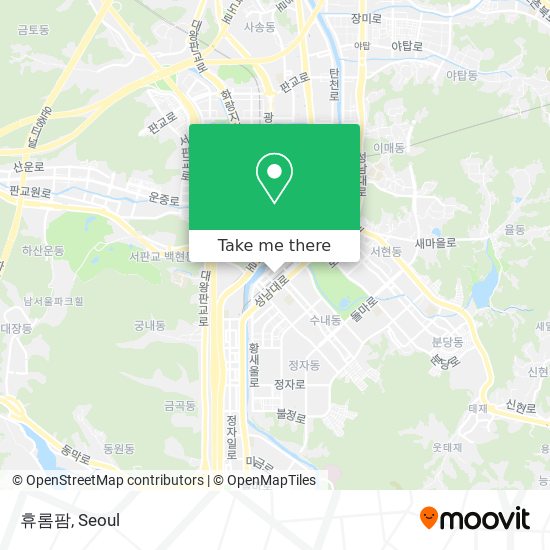 휴롬팜 map