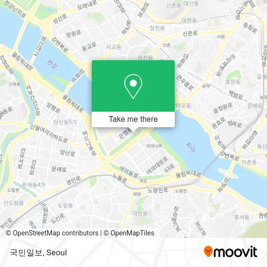 국민일보 map