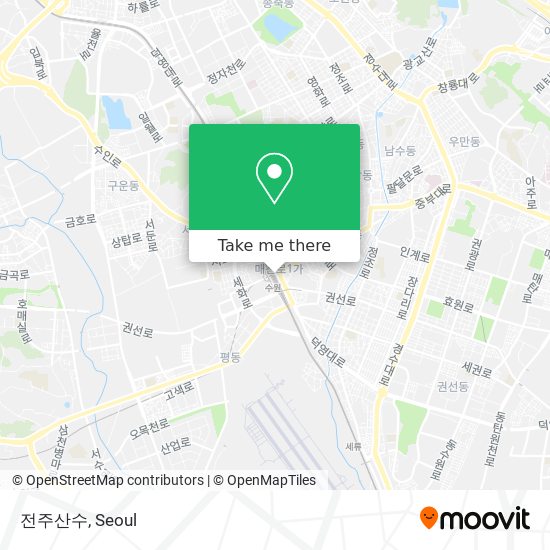 전주산수 map