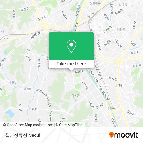 철산정류장 map