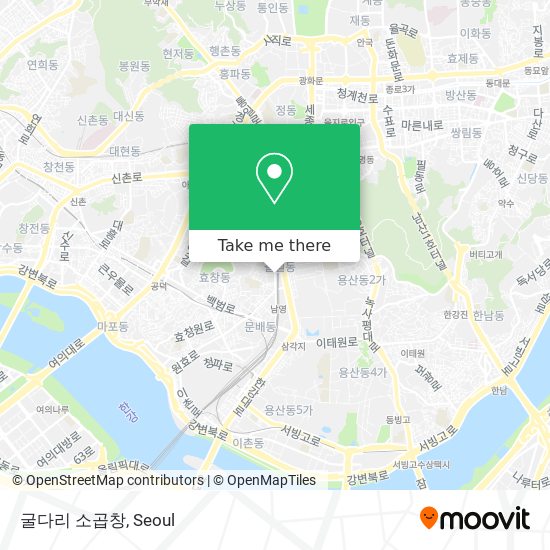 굴다리 소곱창 map