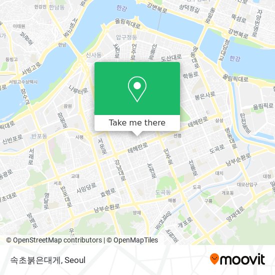 속초붉은대게 map