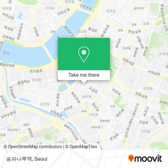 송파나루역 map