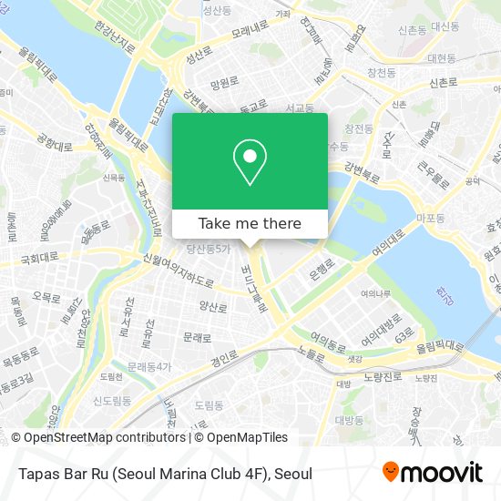 Tapas Bar Ru (Seoul Marina Club 4F) map