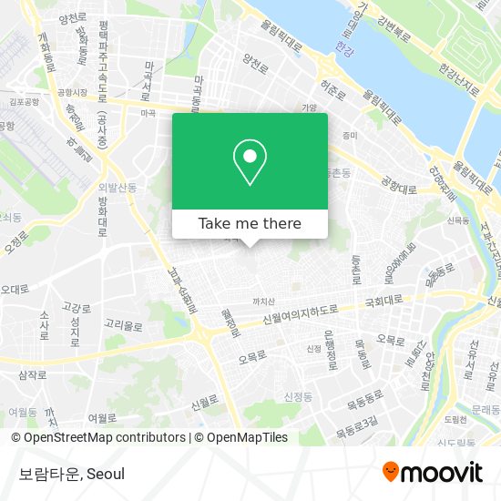 보람타운 map
