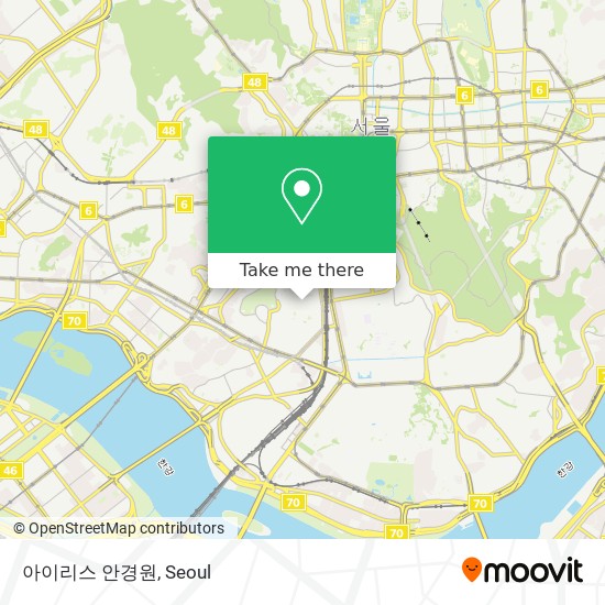 아이리스 안경원 map