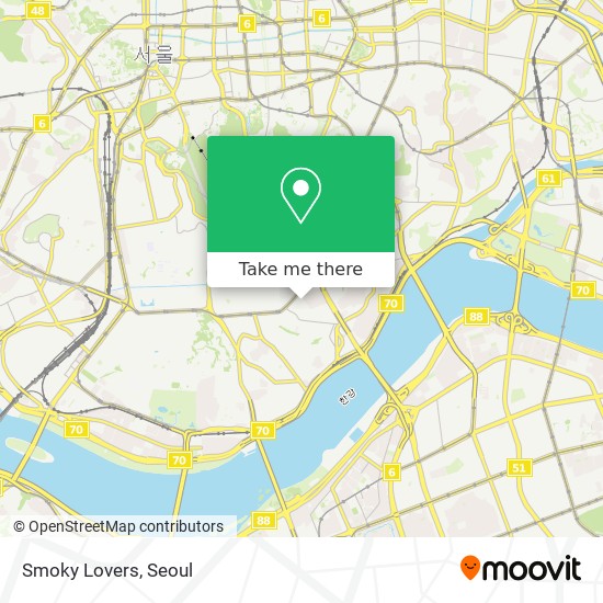 Smoky Lovers map