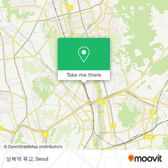 성북역 육교 map