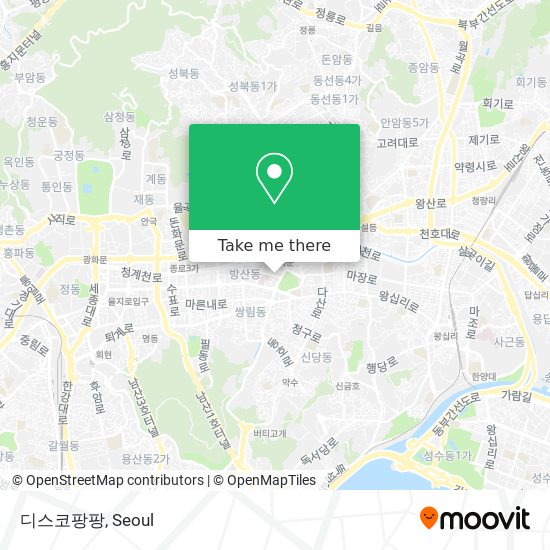 디스코팡팡 map