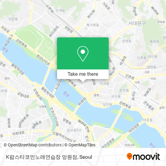 K팝스타코인노래연습장 망원점 map