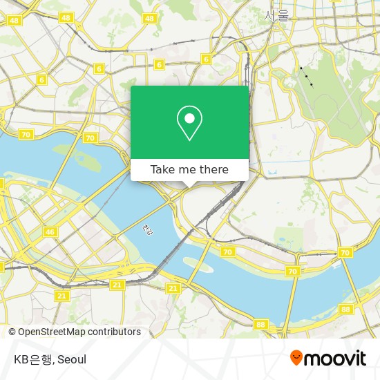 KB은행 map