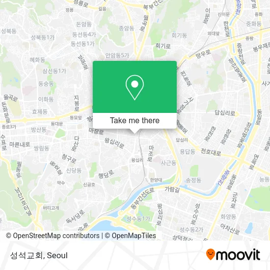 성석교회 map