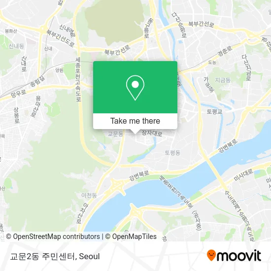 교문2동 주민센터 map