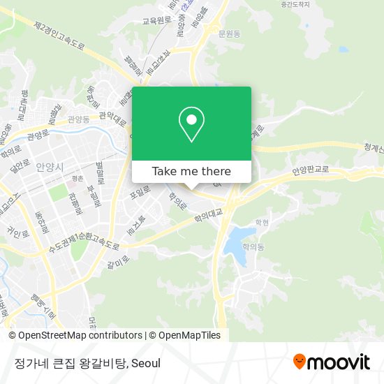 정가네 큰집 왕갈비탕 map