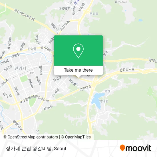 정가네 큰집 왕갈비탕 map