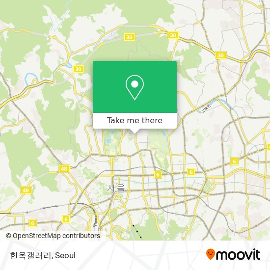 한옥갤러리 map