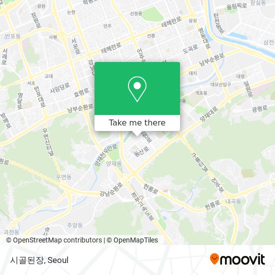 시골된장 map