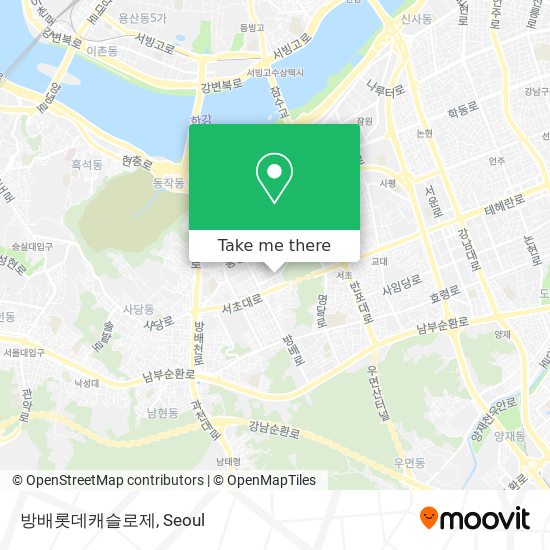 방배롯데캐슬로제 map