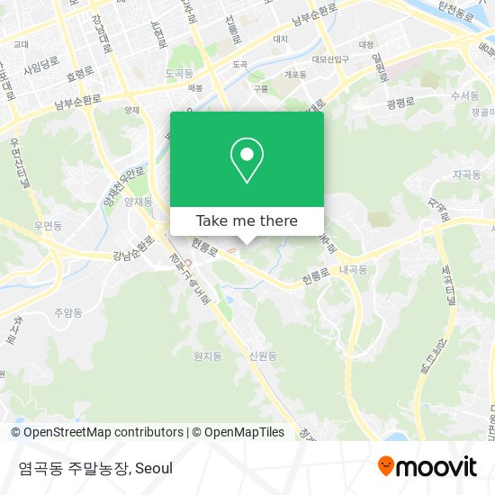 염곡동 주말농장 map
