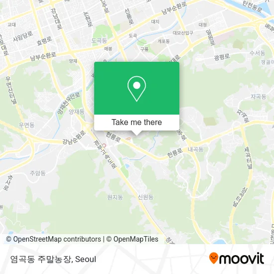 염곡동 주말농장 map