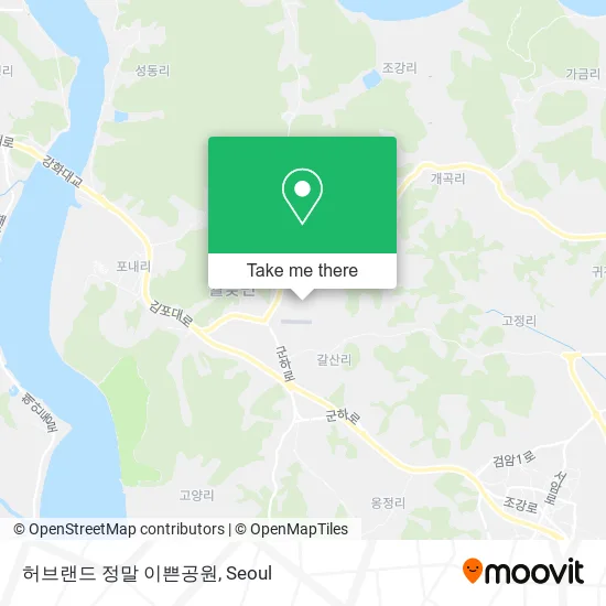 허브랜드 정말 이쁜공원 map