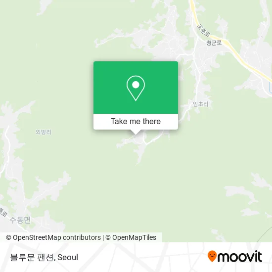 블루문 팬션 map