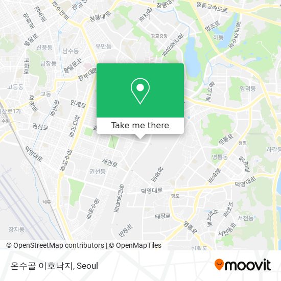 온수골 이호낙지 map
