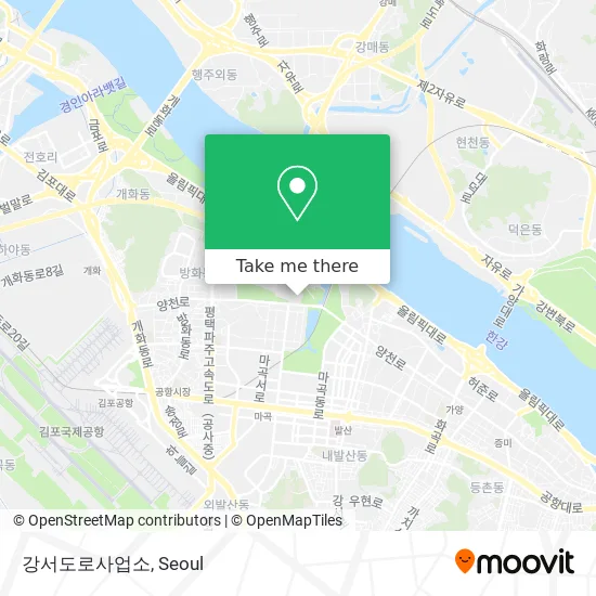 강서도로사업소 map