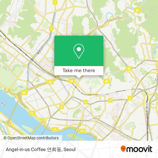 Angel-in-us Coffee 연희동 map