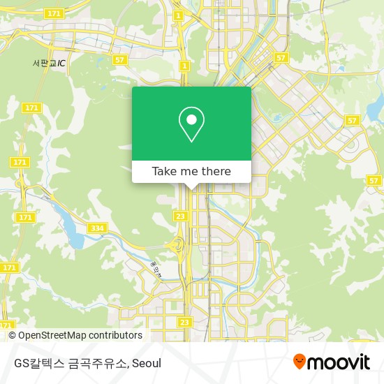 GS칼텍스 금곡주유소 map