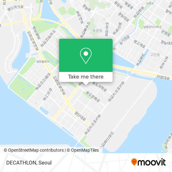 DECATHLON map