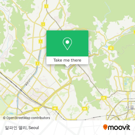 알파인 델리 map