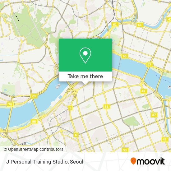 J-Personal Training Studio map