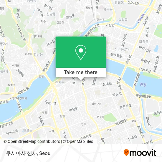 쿠시마사 신사 map