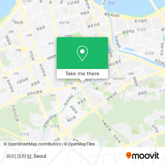 파리크라상 map