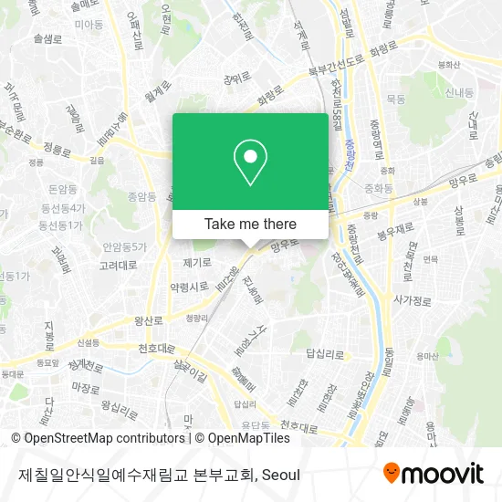 제칠일안식일예수재림교 본부교회 map