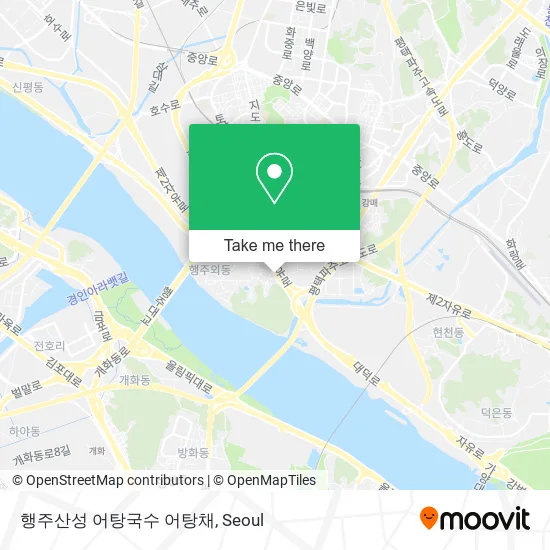 행주산성 어탕국수 어탕채 map