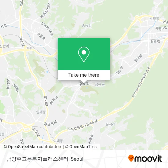 남양주고용복지플러스센터 map
