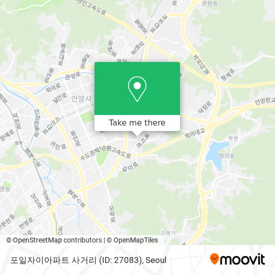 포일자이아파트 사거리 (ID: 27083) map
