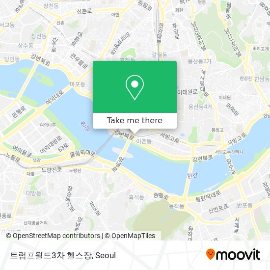 트럼프월드3차 헬스장 map