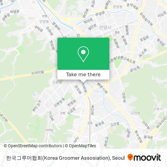 한국그루머협회(Korea Groomer Assosiation) map