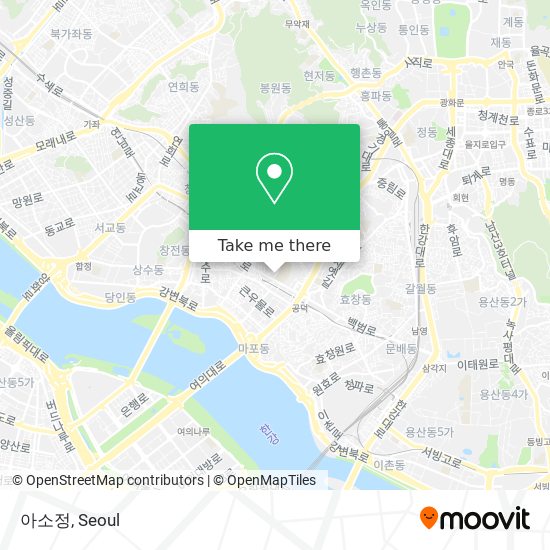 아소정 map