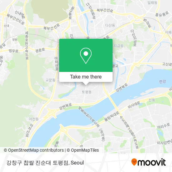 강창구 찹쌀 진순대 토평점 map