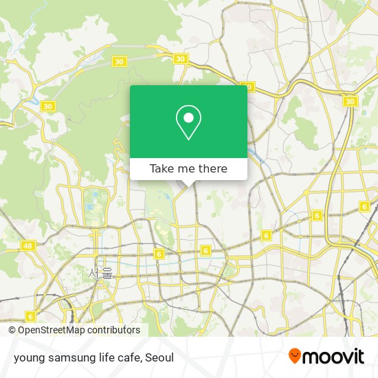 young samsung life cafe map