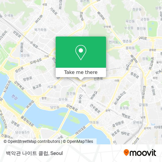 백악관 나이트 클럽 map