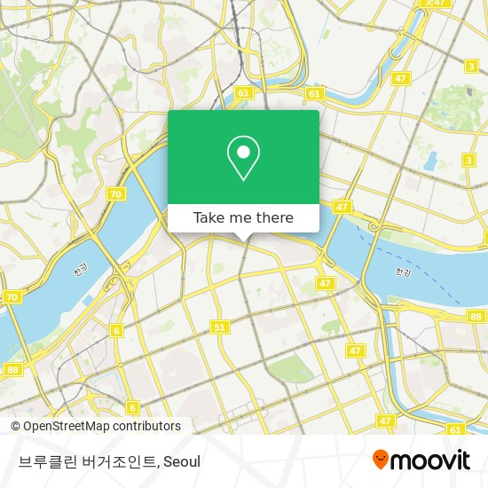 브루클린 버거조인트 map