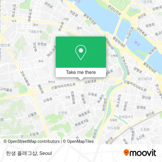 한샘 플래그샵 map