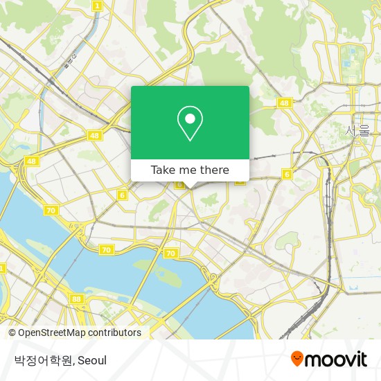 박정어학원 map